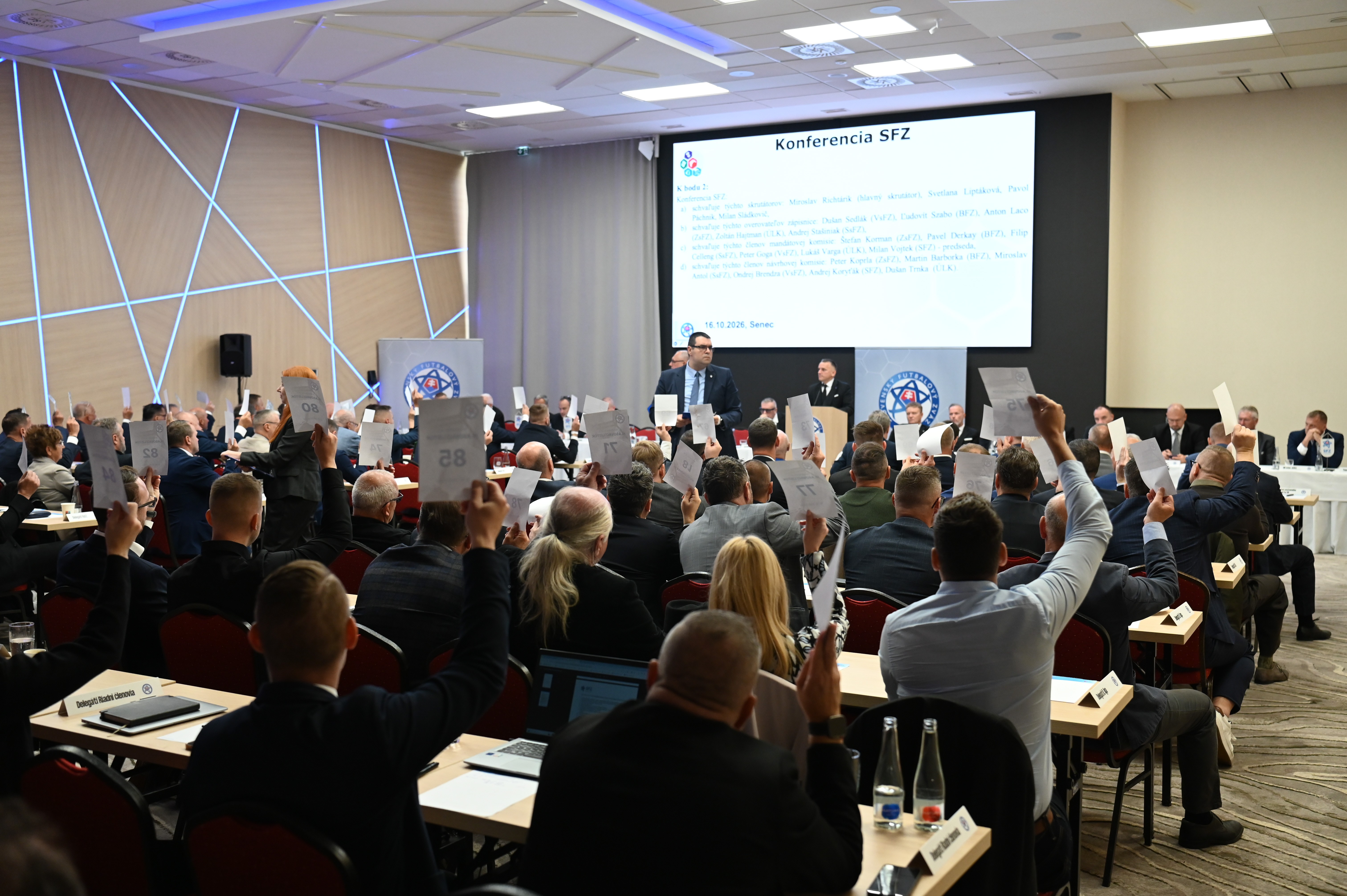Delegáti SFZ na konferencii